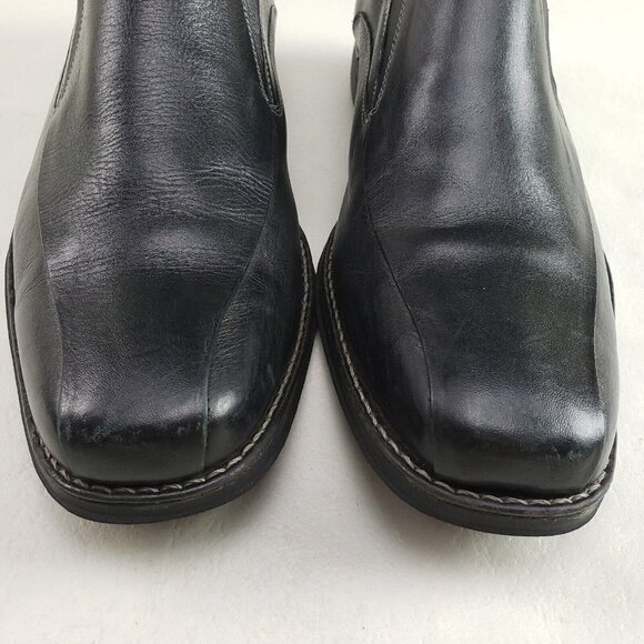 Sandro Moscoloni Edwin Leather Loafer Mens 11.5 Black Slip On Dress Casual Shoe main image 8